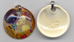 Klimt's "The Kiss" Pendant Klimt's "The Kiss" Pendant